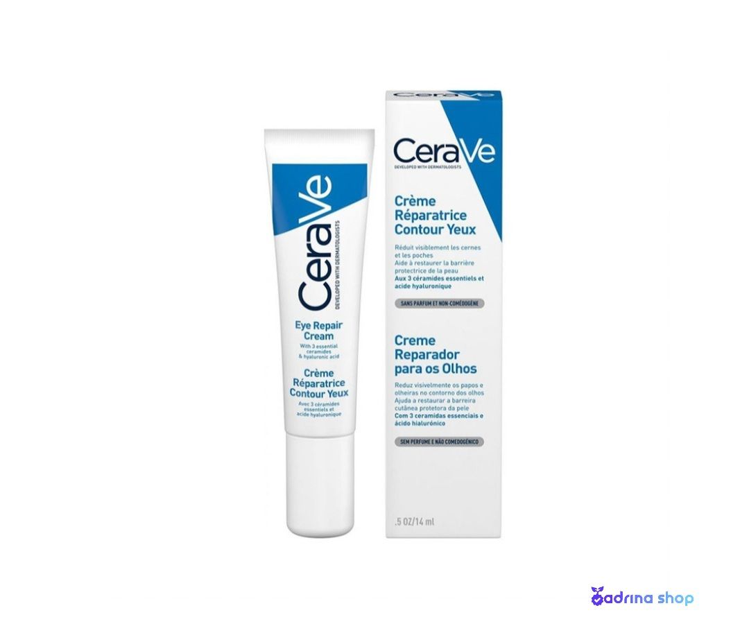 کرم دور چشم روشن کننده و آبرسان سراوی اصل Cerave