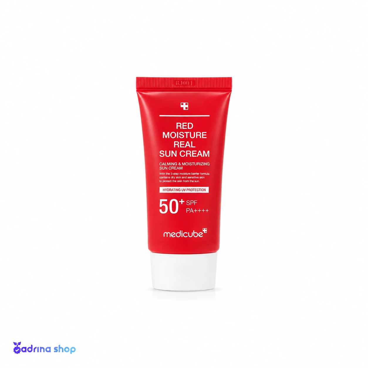 ضد آفتاب مرطوب کننده مدی کیوب Red Moisture | آبرسان قوی و ترمیم کننده پوست