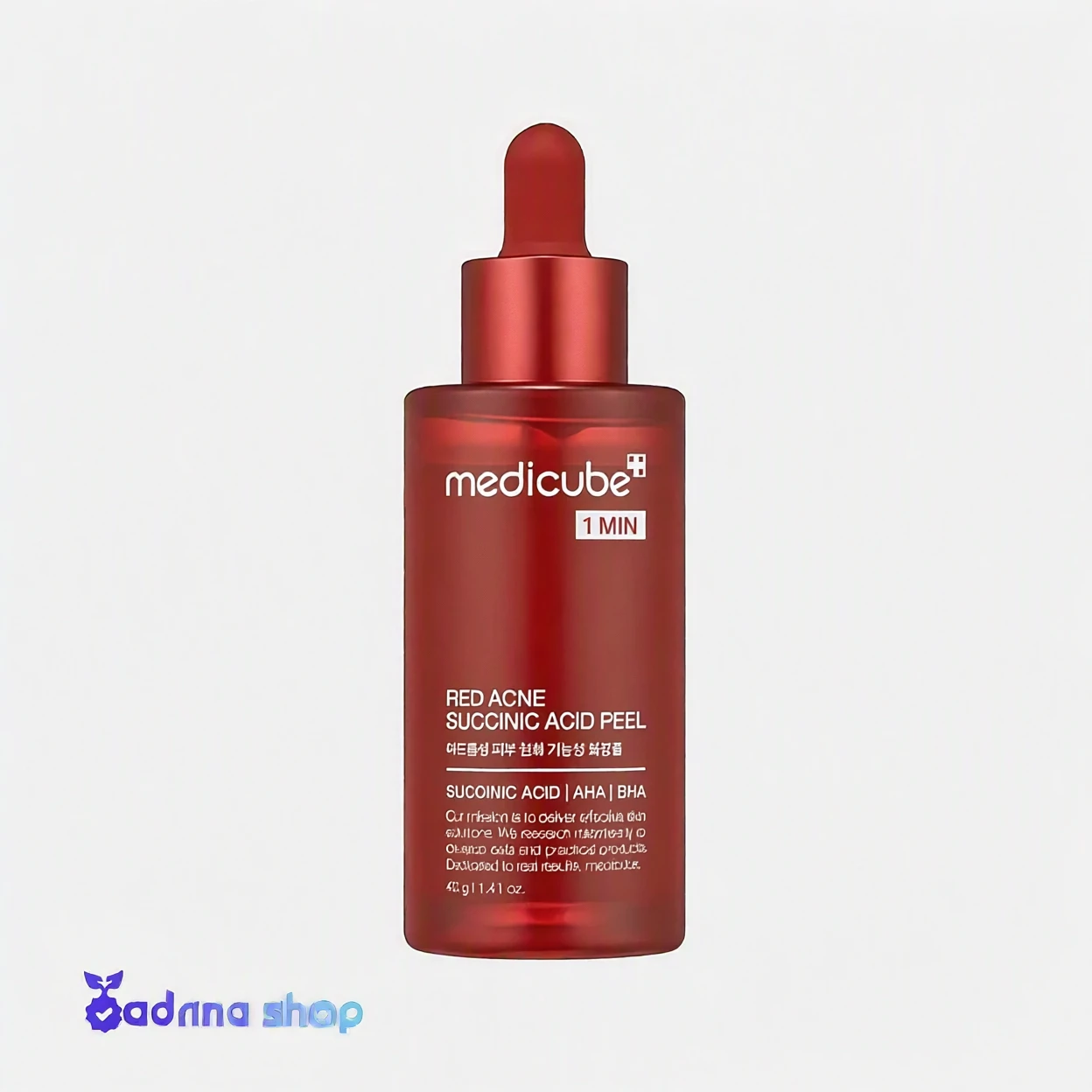 سرم لایه بردار و ضد جوش مدی کیوب حاوی سوکسینیک اسید مدل RED ACNE