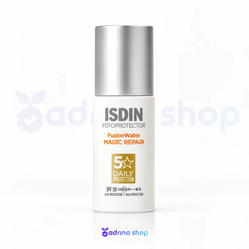 ضد آفتاب مجیک ریپیر فیوژن واتر ایزدین SPF50 ترمیم‌کننده