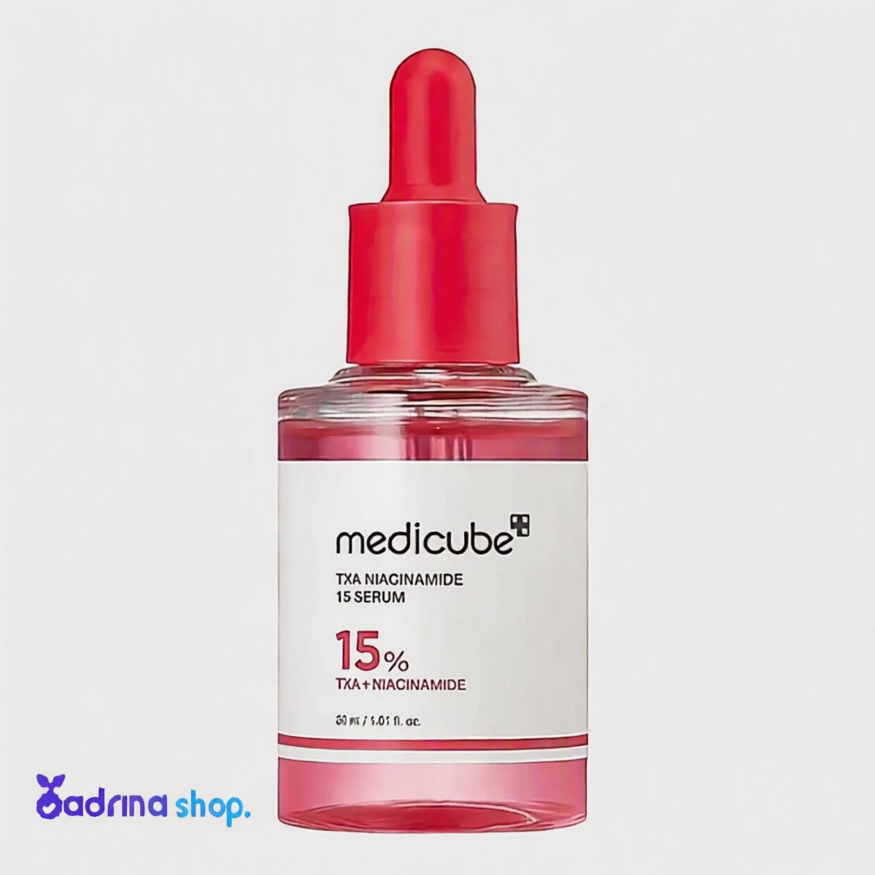 سرم روشن‌کننده پوست مدیکیوب مدل TXA + NIACINAMIDE 15% با حجم 30 میلی‌لیتر، ضدلک، مناسب انواع پوست