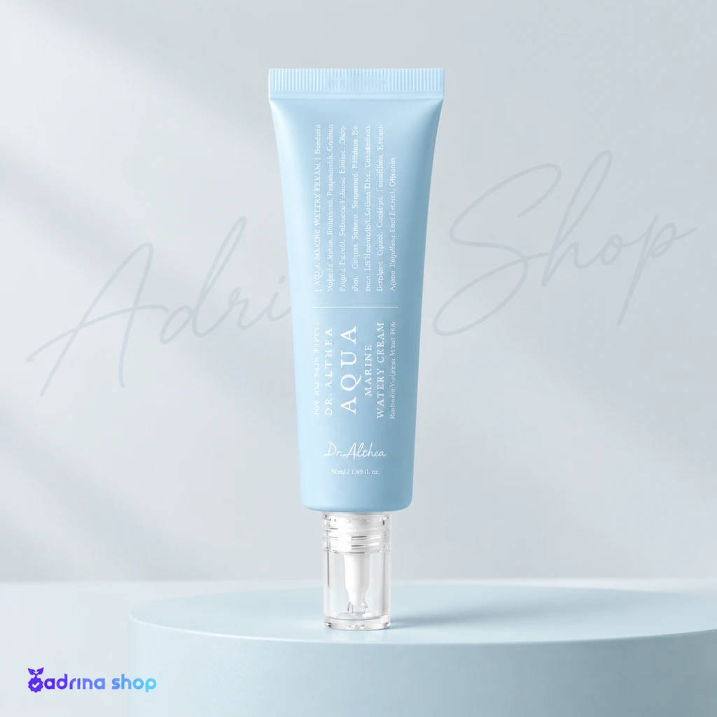 کرم آبرسان صورت دکتر آلتیا مدل Aqua Marine مناسب برای انواع پوست حجم 50 میلی‌لیتر